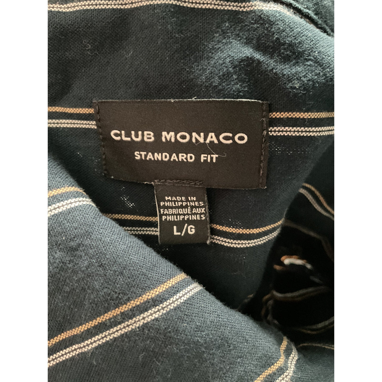 Club Monaco Multicolor Button-Up Top L