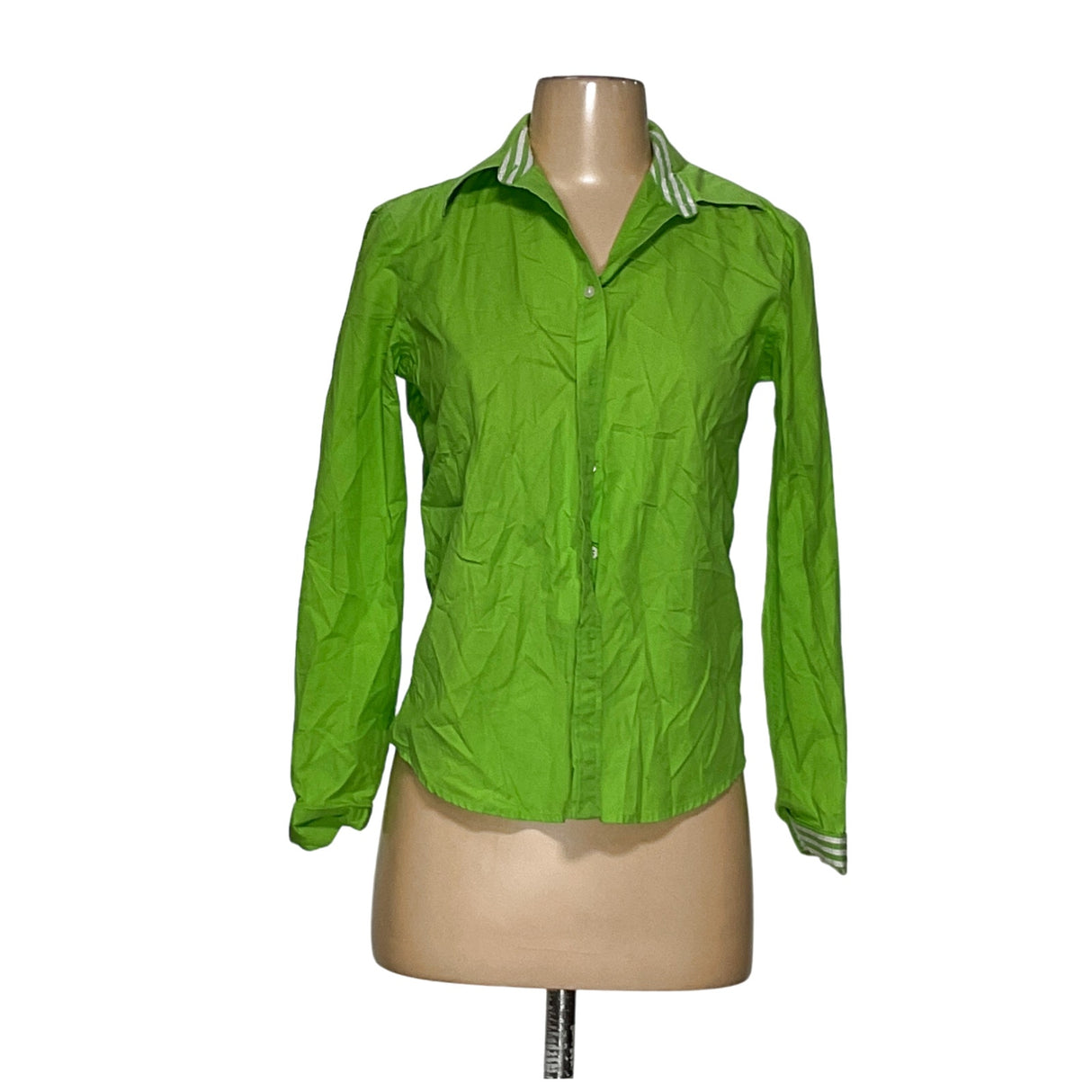 Lauren Ralph Lauren Green Button-Up Top