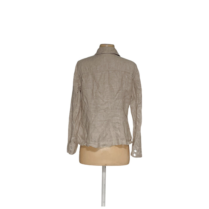 J.JILL Beige Cotton Jacket