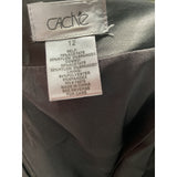 Cache Blue Mini Skirt - Size 12