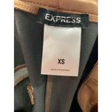 Express XS Beige Ankle Pants