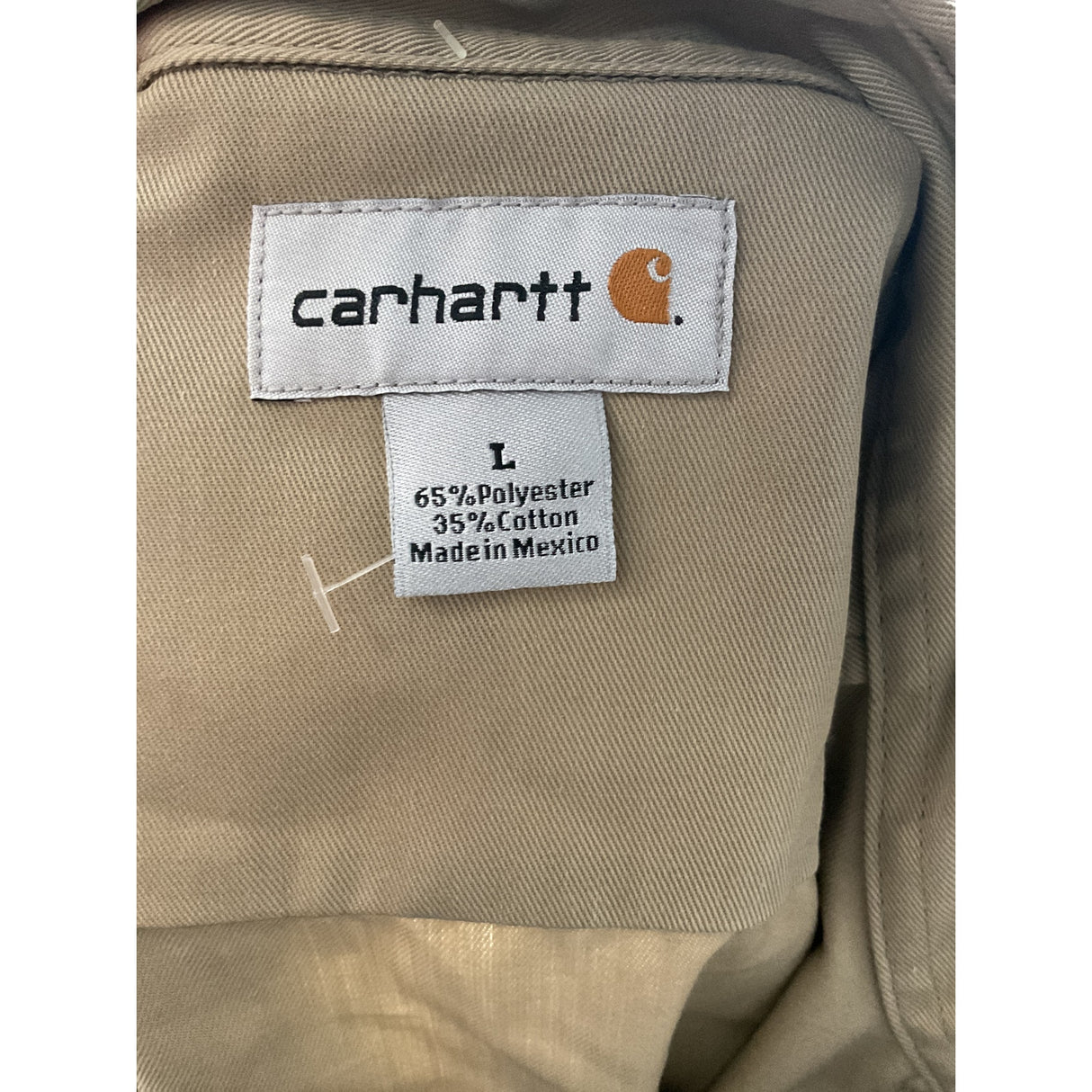 Carhartt Brown Short Sleeve Button-Up for Men