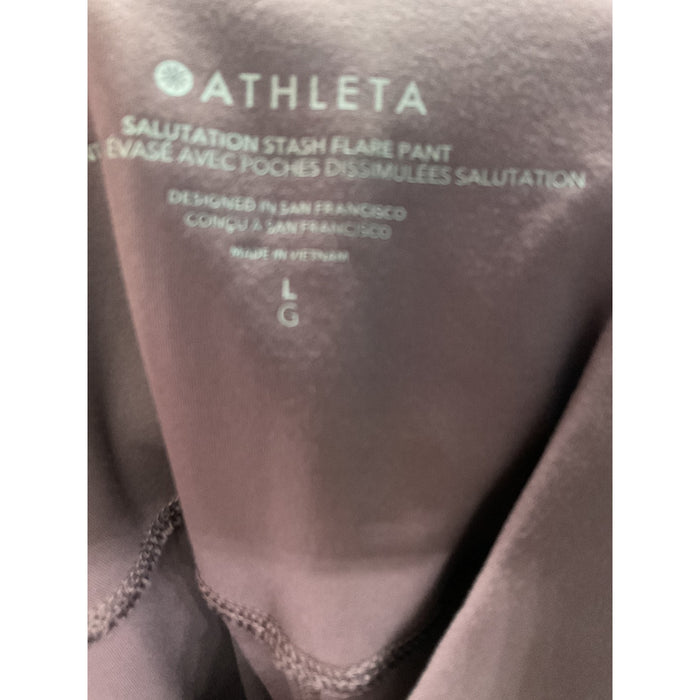 Athleta Purple Nylon Ankle Pants