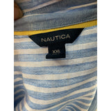 Nautica Blue Shirt Dress XXL