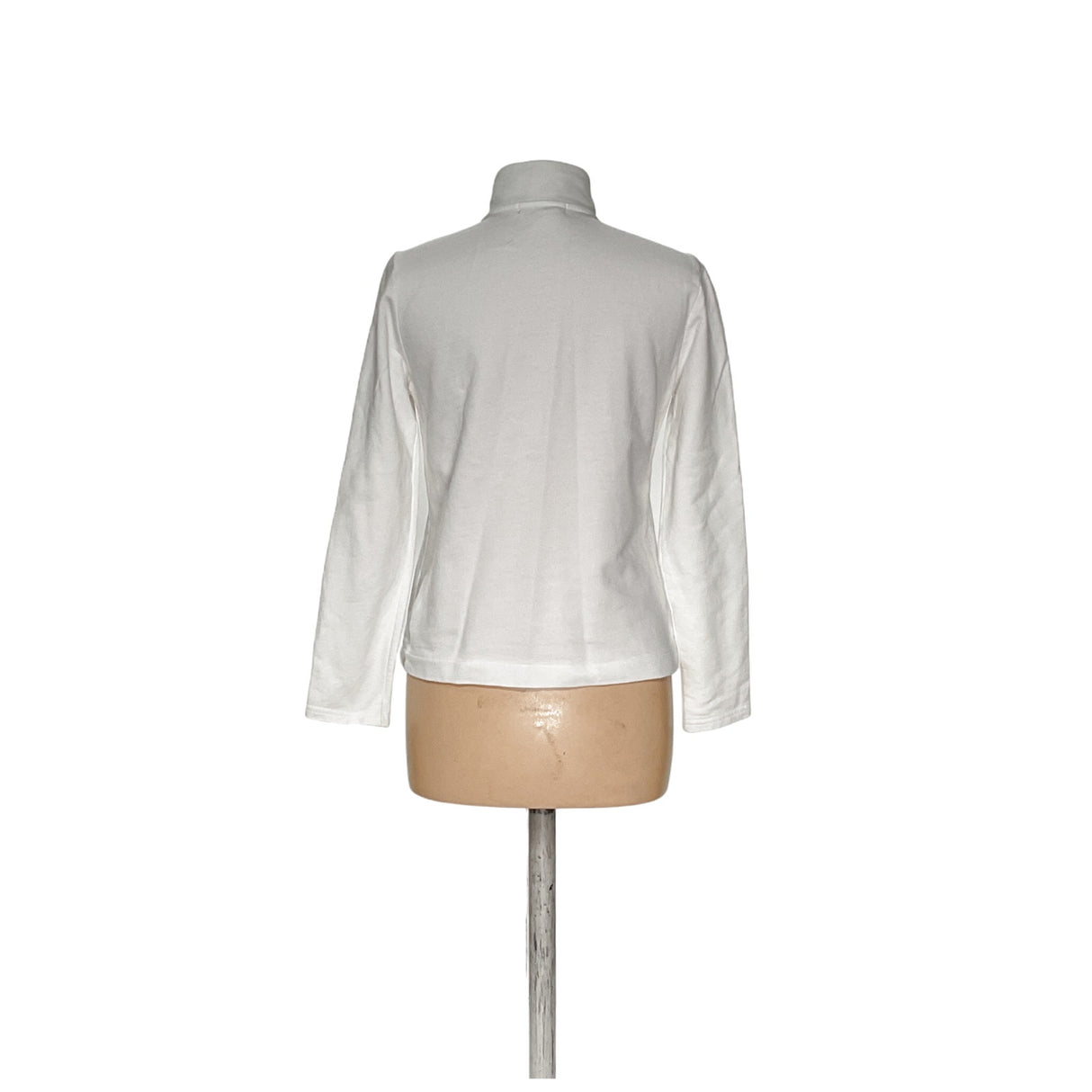 Lauren Ralph Lauren White Full Zip Sweater