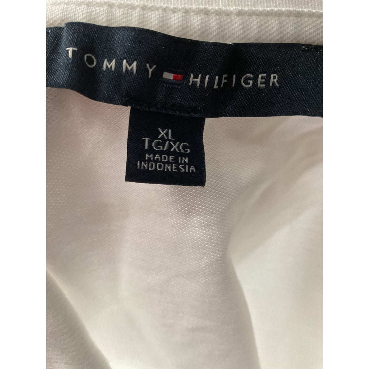 Tommy Hilfiger White Polo - Women's XL