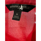 Banana Republic Red Blouse - Size M