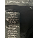 Calvin Klein Black Straight Leg Pants