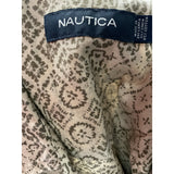 Nautica Men's XL Beige Cotton Button-Up Shirt