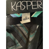 Kasper Multicolor Graphic Print Skirt 12