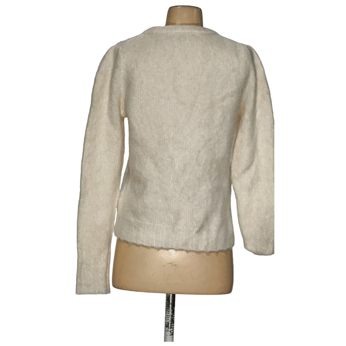 J. CREW Cream Alpaca Sweater XS