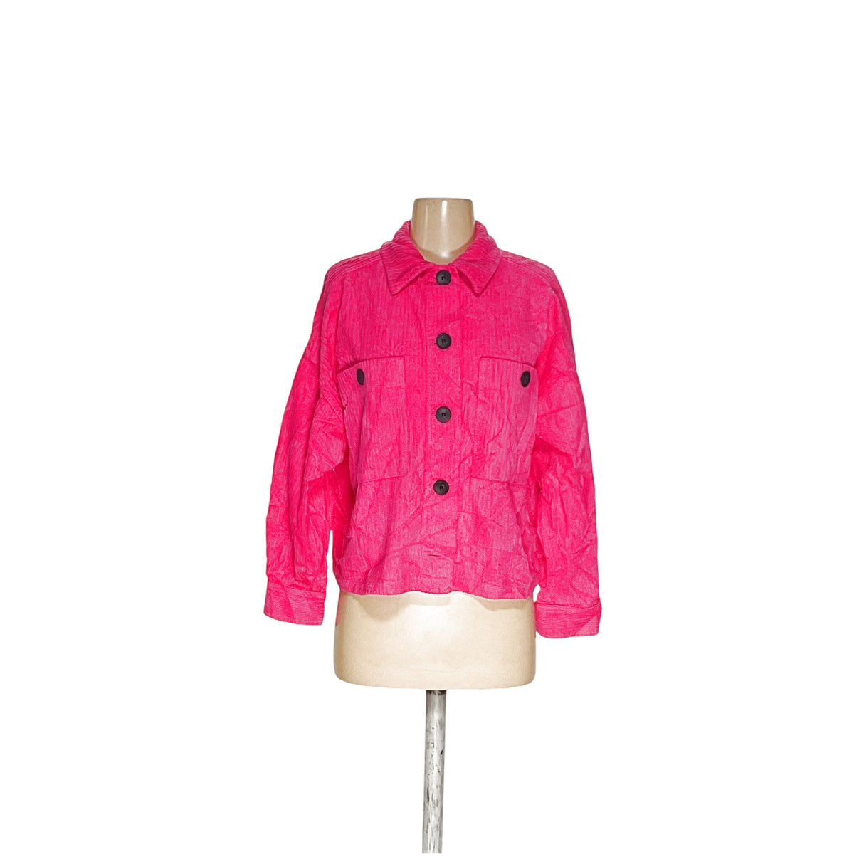 ZARA Pink Corduroy Jacket - Women's M