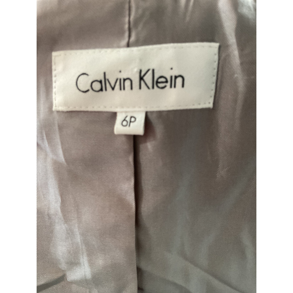 Calvin Klein Women's Black Blazer 6P