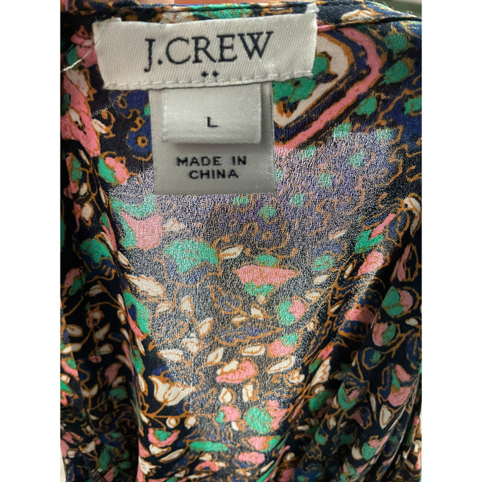 J. CREW Multicolor Blouse - Women's L