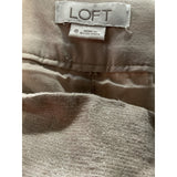 LOFT Beige Sailor Shorts - Size 0