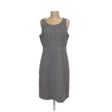 J. Crew Gray Wool Sheath Dress