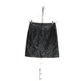 LOFT Black PU Mini Skirt - Size 2