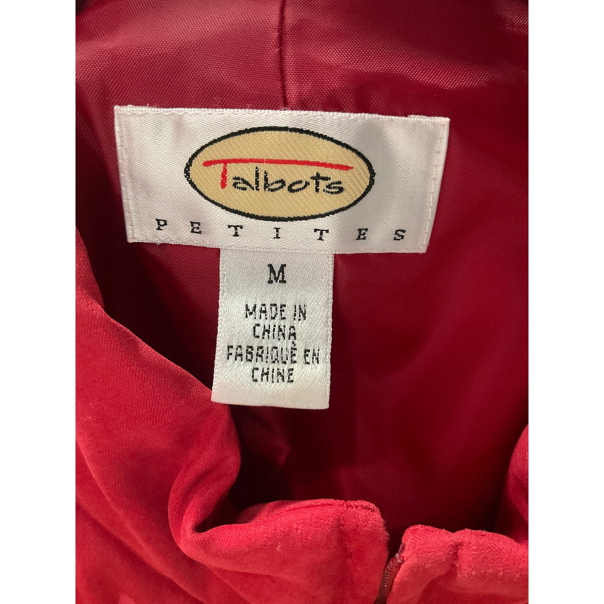 Talbots Red Vest