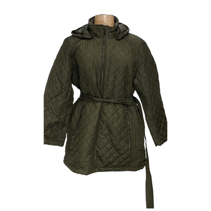 London Fog Green Quilted Jacket