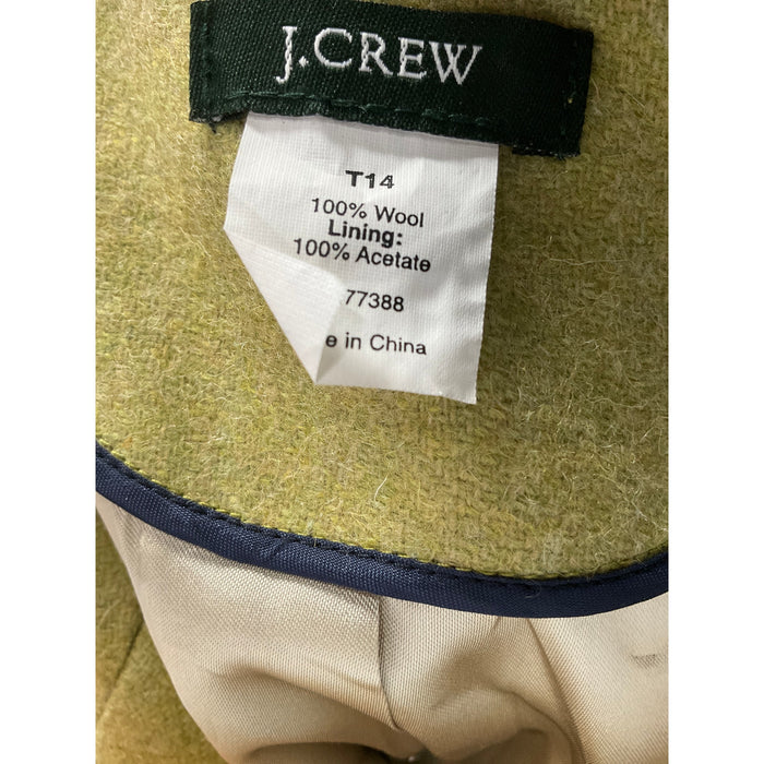 J. Crew Green Wool Blazer - Women's t14