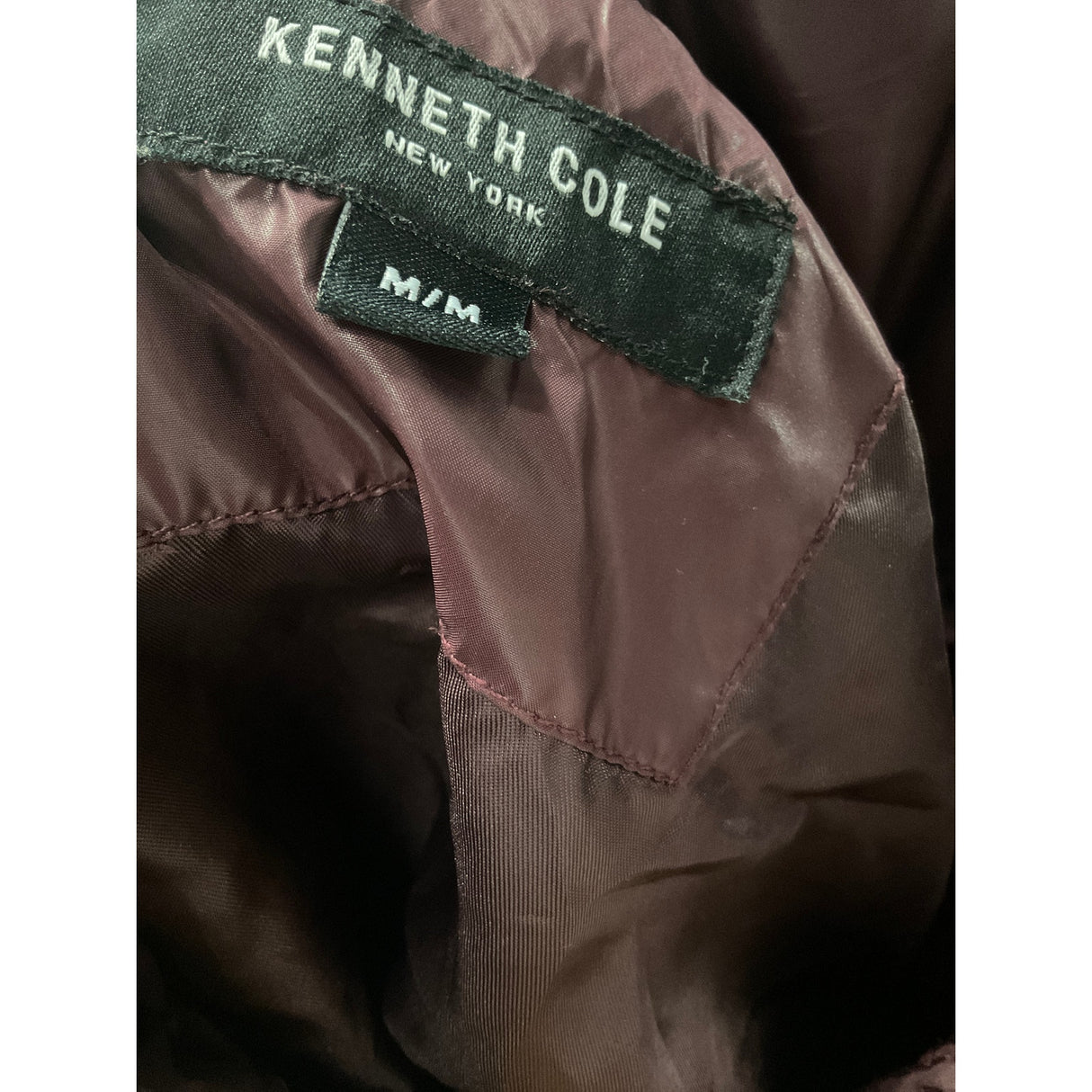 Kenneth Cole Women's Brown Quilted Jacket - Size M