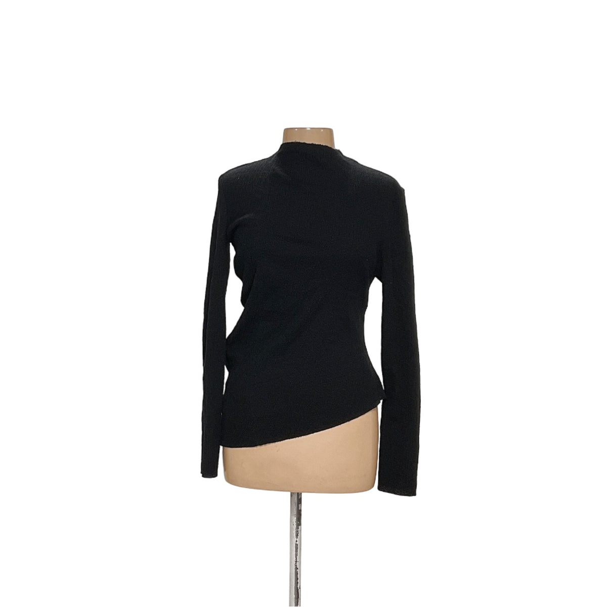 ZARA Black Cotton Pullover Sweater Size M