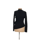 ZARA Black Cotton Pullover Sweater Size M