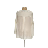 Lane Bryant Cream Polyester Blouse - Size 22/24