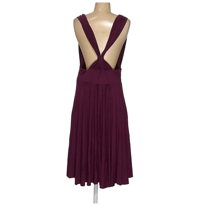 Elegant WHBM Purple Shift Dress