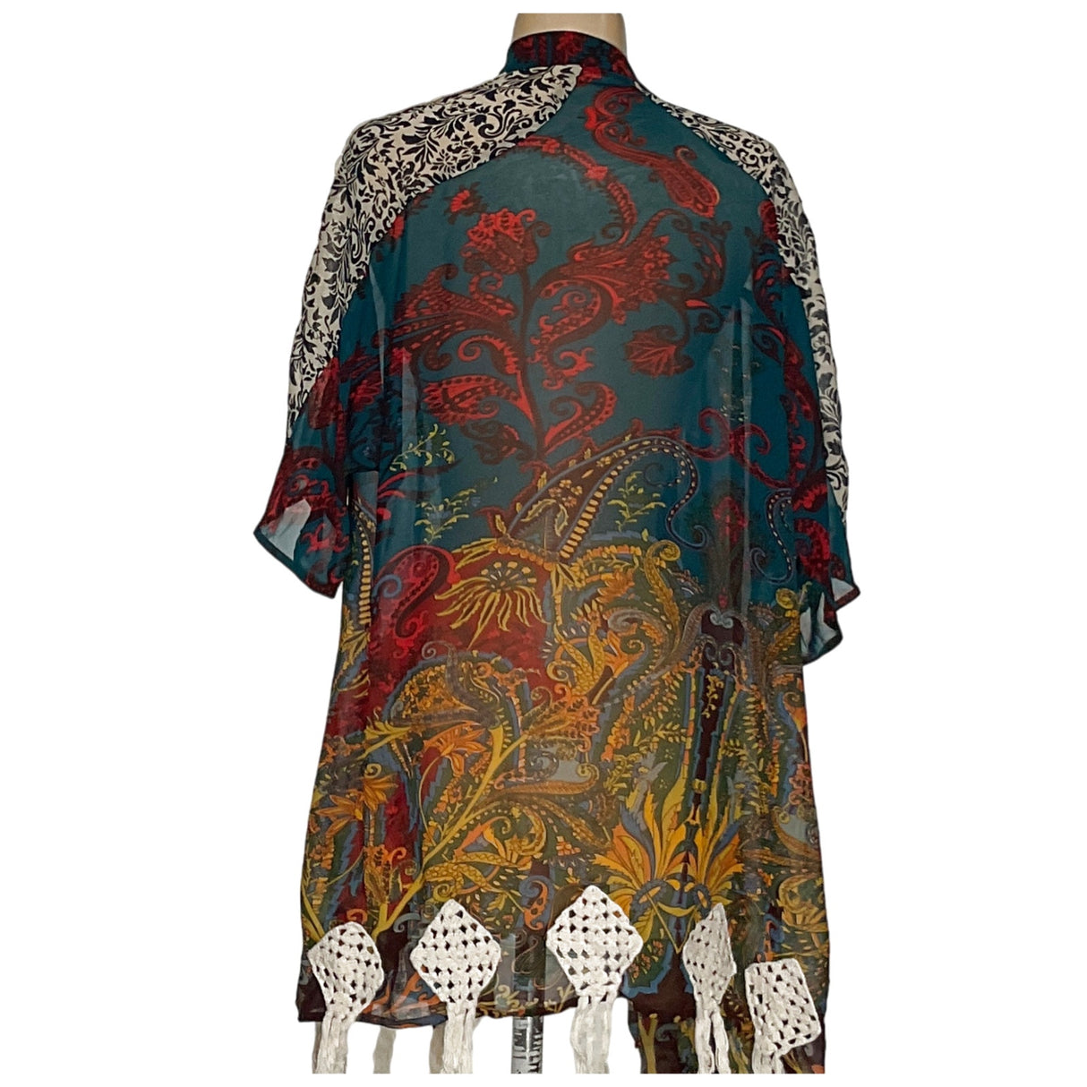 Bke Multicolor Cover Up - Women's Medium