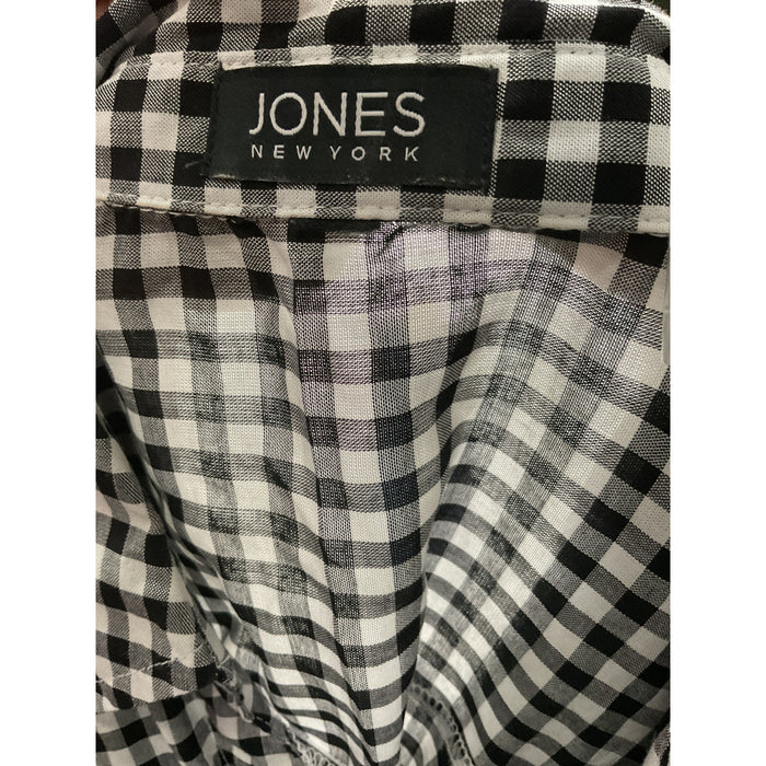 Jones New York Multicolor Button-Up Top