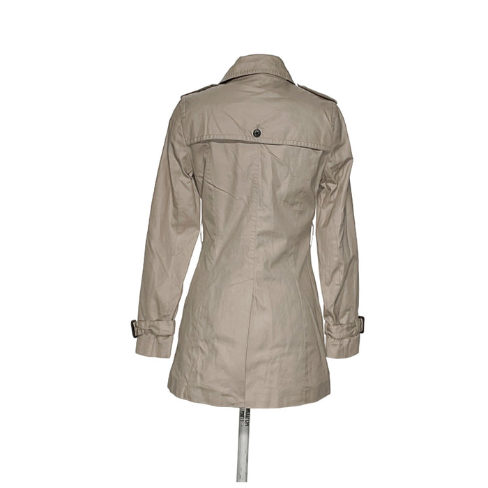 Banana Republic Cream Trench Coat - Women's XS