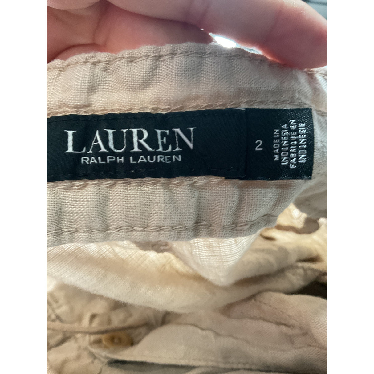 Lauren Ralph Lauren Beige Dress Pants