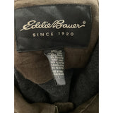 Eddie Bauer Men's Green Cotton Anorak Jacket