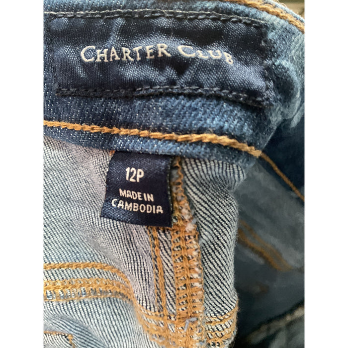 Charter Club Blue Ankle Jeans 12P