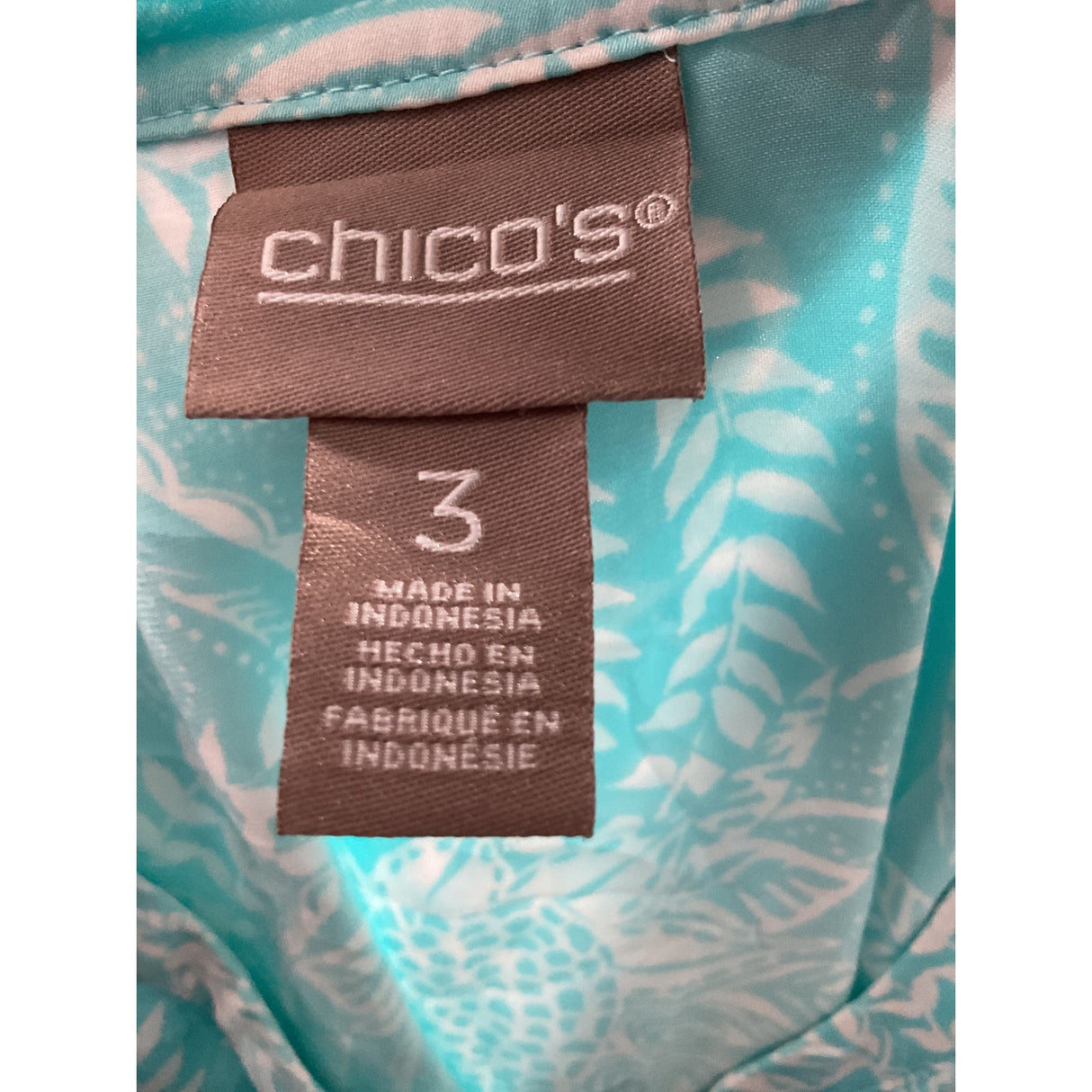 Chico's Multicolor Plus Size Blouse