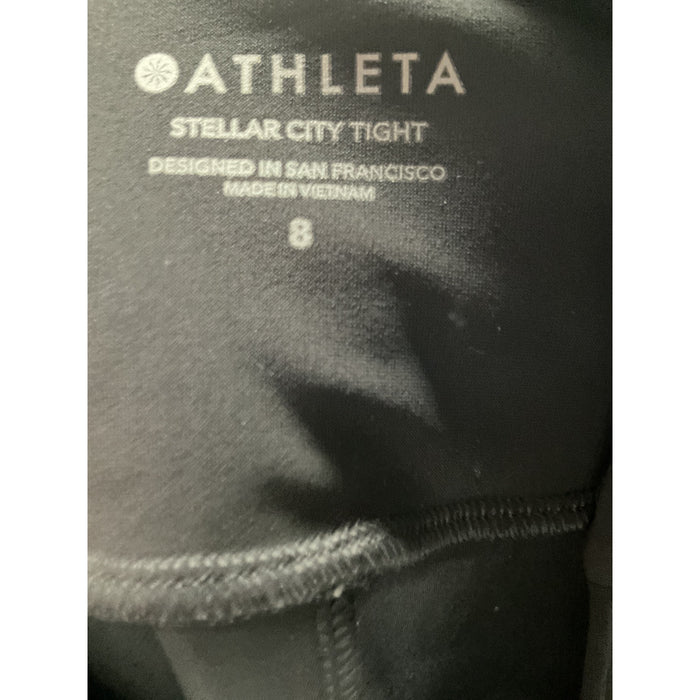 Athleta Black Leggings Size 8