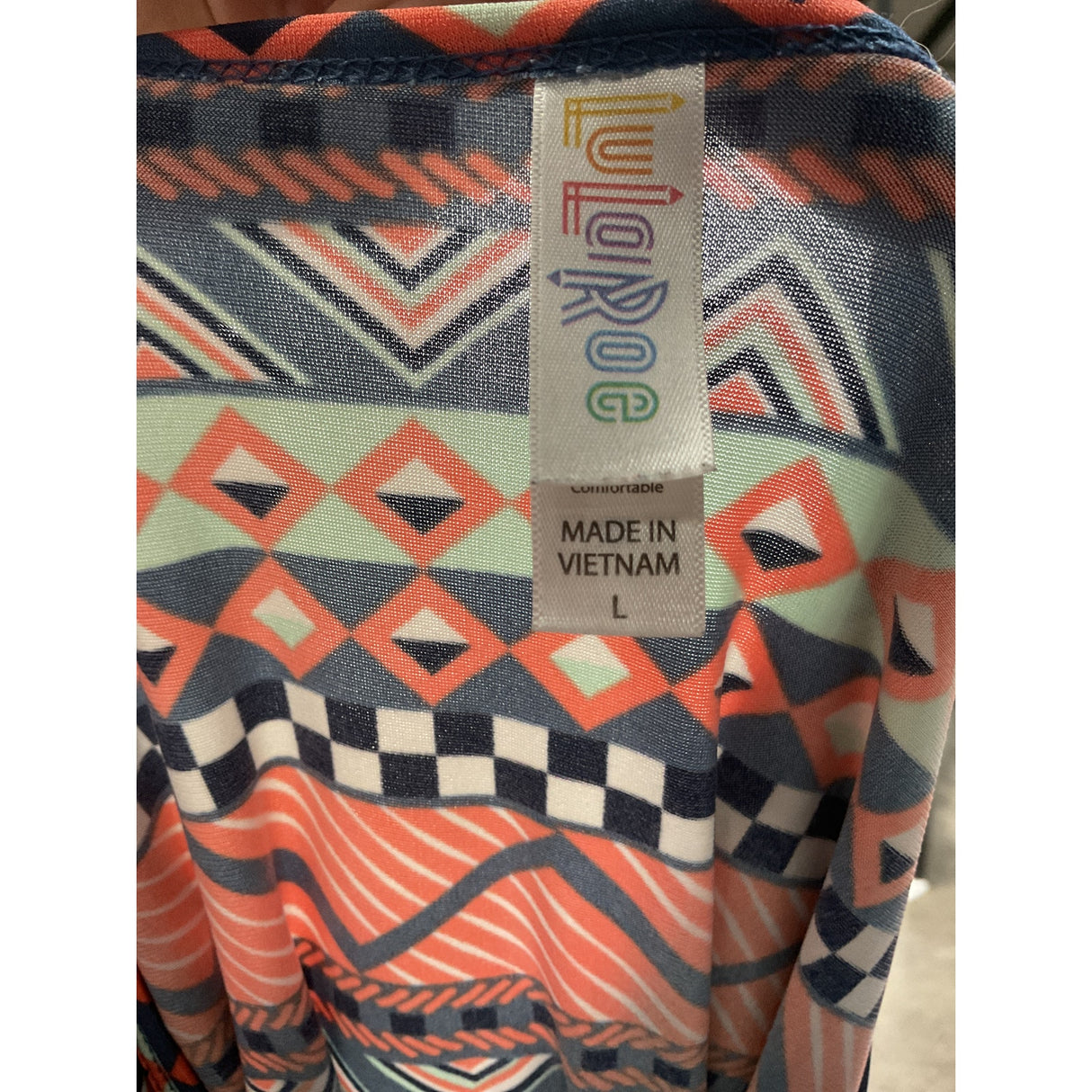 Lularoe Multicolor Woven Blouse