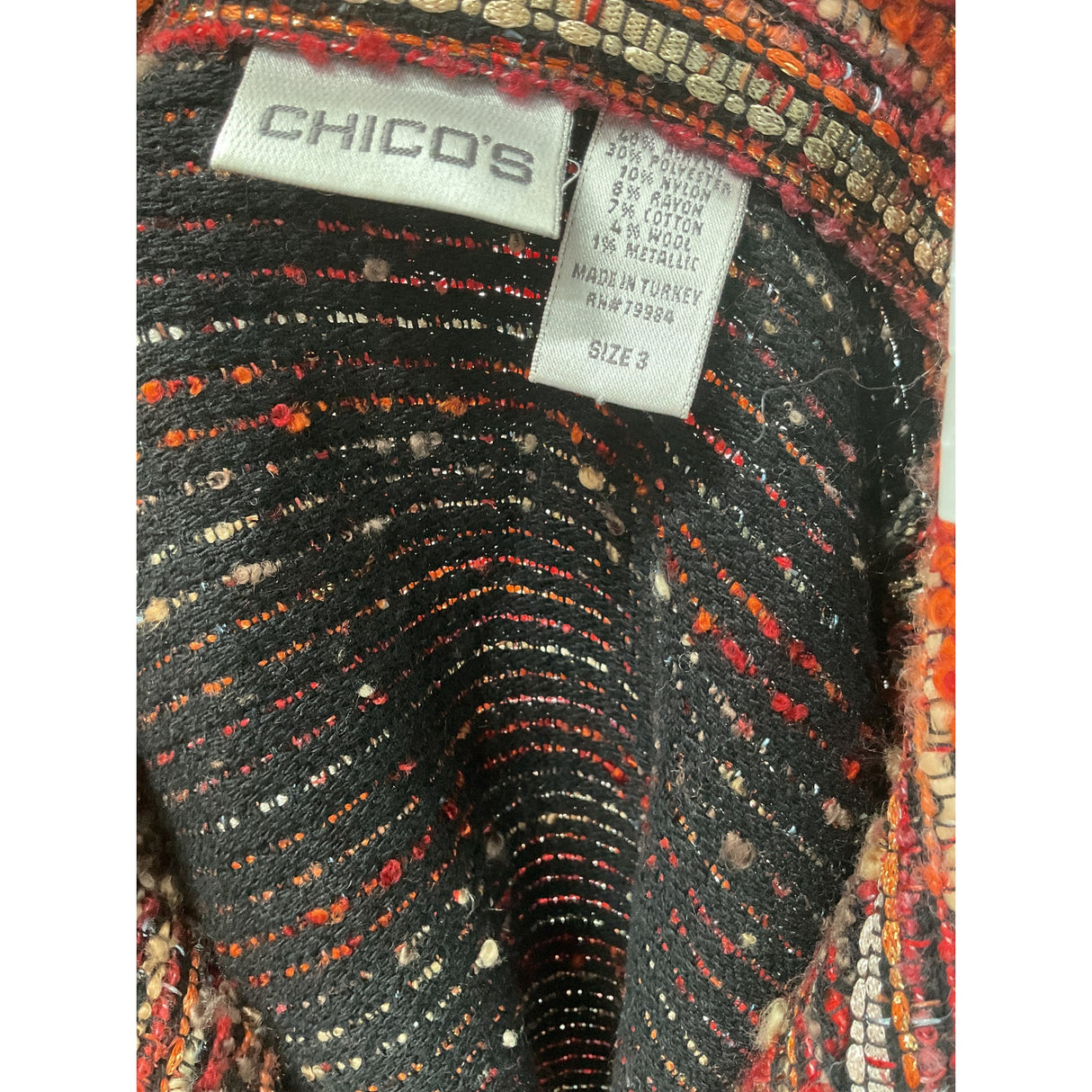 Chico's Multicolor Blazer