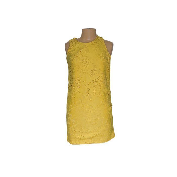 Banana Republic Yellow Midi Dress