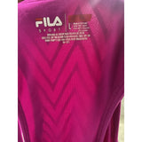 Fila Pink Nylon Blouse- Women's L