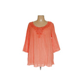 Catherines Orange Plus Size Blouse