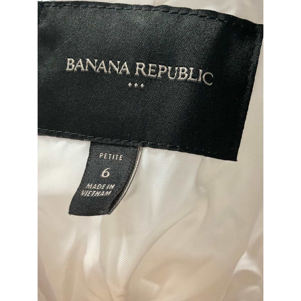 BNWT Banana Republic White Basic Blazer Size 6