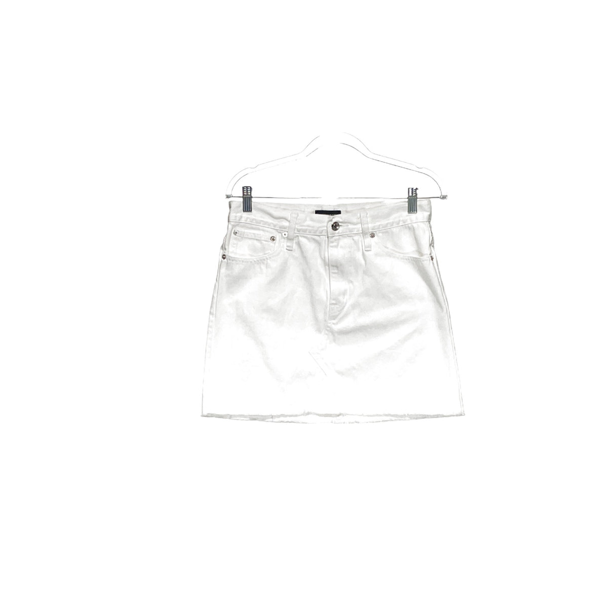 J. Crew Mini Skirt, White, 28