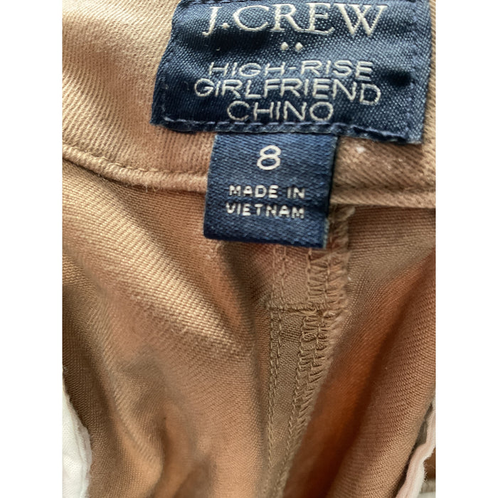 J. Crew Brown Ankle Pants, Size 8