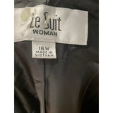 Le Suit Women's Blue Blazer - Size 16W