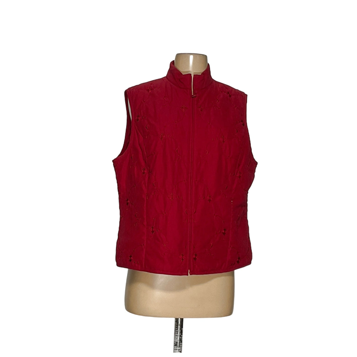 Talbots Red Vest