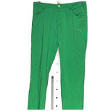 Puma Men's Green Ankle Pants - Size 34