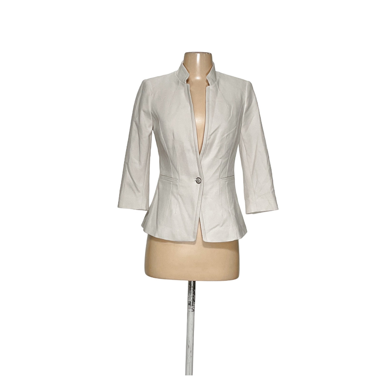 WHBM Cream Blazer - Size 0