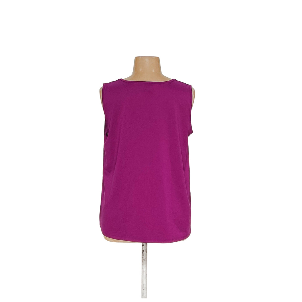 Catherines Purple Crepe Polyester Blouse